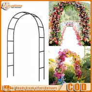 Garden Decoration Pasu Bunga Outdoor Garden Arch Climbing Frame Rust-Proof Arch Flower Stand Wedding