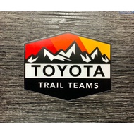Toyota Trail Teams Sticker Decal Tundra Tacoma SR5 4X4 4Runner Fj Cruiser TRD