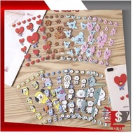BPT - 460 Korean BTS KPOP BT21 Character 3D Stickers / Cartoon Sticker Stickers / Decoration Sticker