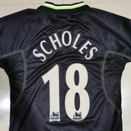 jersey manchester united 98/99 Scholes original umbro size 146