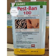 4L Pest-Ban 100 Zagro Racun Anai Anai Semut Pest Control Termite Anai-anai Serangga Chlorpyrifos 21.