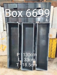bak plastik kotak/box plastik 1m/bak plastik kontener industry