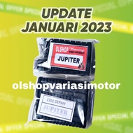 Footstep pijakan kaki Step Depan Belakang Karet Yamaha Vega ZR R New F1ZR Jupiter MX Z Variasi Motor