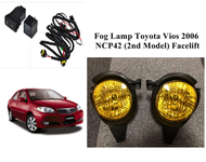 1set Includes harness switch Fog Lamp Light / Front Bumper Light / Sport Light New FOR TOYOTA VIOS N