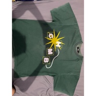 Tshirt chambbre pixels green