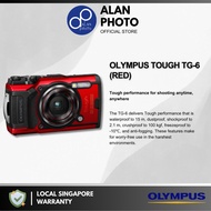 Olympus Tough TG-6/TG6 Digital Camera Black/Red PT-059 Underwater Case | Olympus Singapore Warranty