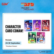 Detective Conan One-eyed Flashback The Movie ODEX CGV Indonesia Cinepolis Cinemas Character Card Bli