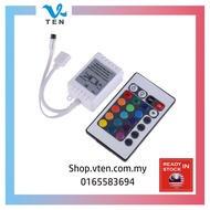RGB Controller DC12V 24Keys IR Remote Controller for SMD 3528 5050 RGB Alat Kawalan Jauh