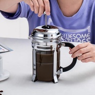 French Press เครื่องชงชากาแฟสแตนเลส กาชงกาแฟ เหยือกชงกาแฟ ที่ชงกาแฟ