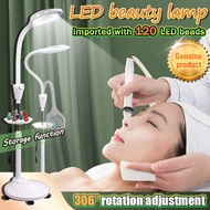 beauty lamp magnifying glass with light led floor lamp Adjustable height and angle with wheels 美容灯