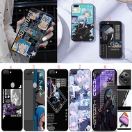 OPPO A56 OPPO A77 F3 R9 R9S A79 A98 5G A38 A16K X3 Lite X3 Neo F1 Plus Find X3 X3 Pro Q47 Manga Goddess Soft black phone case