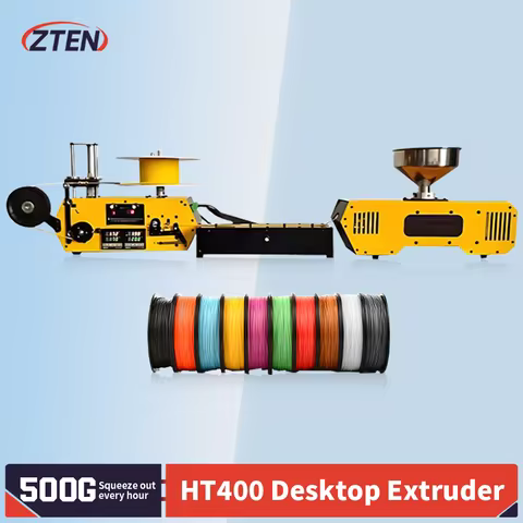 HT400 Desktop Bumblebee Extruder for 3D Printing Filament Automatic Wire Diameter Control Winding fo