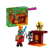LEGO Minecraft 21266 The Nether Lava Battle (99 Pieces) Building Blocks for Kids (6 Years+)