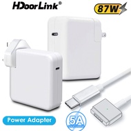 HdoorLink Portable 87W For Mac Book Type C Charger PD Charger Fast Charging For A/pple Mac book Pro/