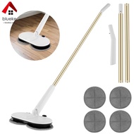 Cordless Electric Mop with 4 Mop Pads 2000m Rechargeable Electric Mop Floor Cleaner Dual Head Electric Spin Mop Efficient  SHOPCYC9555