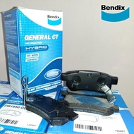Bendix Jazz Vtec Brake Pads. City 2003-2013. Jazz Ge8, Db1163 REAR