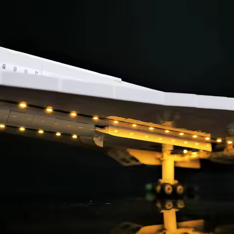 DIY RC LED Light Kit For LEGO 10318 Concorde (Only LED Light,Without Blocks Model)