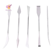 REPKG 5pcs Pottery Carving Tools, Stainless Steel Double Ended Wax Carving Tools, Pottery Tools Carv