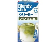 (訂購) 日本製造 AGF Blendy 凍牛奶 Creamy 即沖 抺茶粉末棒 6 條 (6 盒裝)