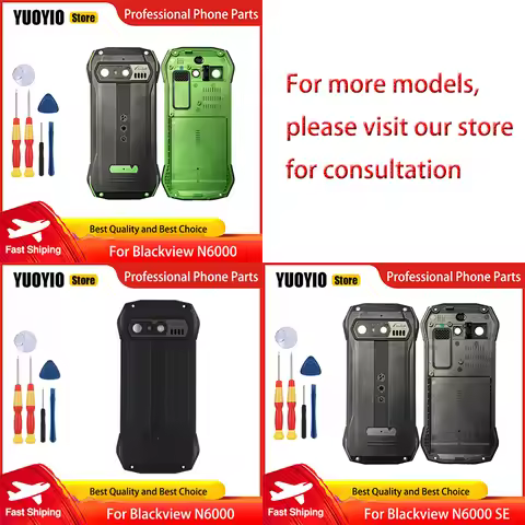 YUOYIO 100% New Protective Battery Case Back Cover For Blackview N6000 N6000 SE Cellphone Battery Co
