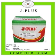 J-PLUS - Continuous Form CF 9 1/ 2 x 13 6 Ply (K6) NCR - Box