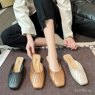 Amazing Price [5.3Ten Thousand People Collection]Lazy Closed-Toe Half Slippers for Women, All-Season