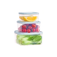 Hokori Square Food Box Set High Quality Virgin Plastic - Effective Food Storage Solution VIET NHAT P