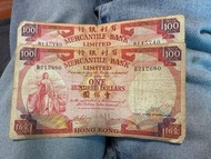 有利銀行$100 ， 1974年