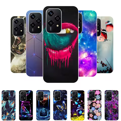 For Honor 200 Lite Case 200lite Bumper TPU Silicone Soft Back Cover for Honor 200 Lite 5G Case Honor
