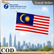 30pcs 14*21cm Malaysia Bendera Tangan Bendera Malaysia Malaysia Flag Bendera Hand Held Flags