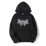NEW BLACK METAL HOODIE / Men's Distro BLACK Metal Hoodie / Metal Jumper Hoodie Jacket