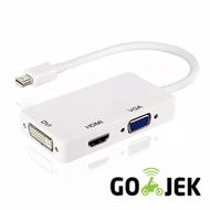 Converter Mini Display Port Mac Thunderbolt To Vga Hdmi Dvi