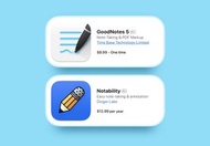 Goodnotes 5 ➕ Notability Plus 永久包更新！iPad App