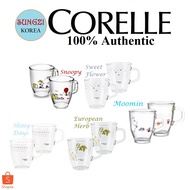 CORELLE Coordinates Glass Mug (375ml) 2 Piece Set