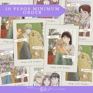 Skip And Loafer Memory Laminated Polaroid