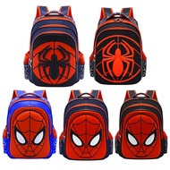 Kids Spiderman Design Backpacks Boys Primary Waterproof School Bag  Kindergarten Backpack