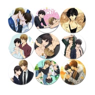 Dakaretai Otoko 1-i ni Odosarete Imasu Badges Set 1 Pc Set 3 Pcs Set 5 Pcs Set 7 Pcs Set, Set Of 9 P