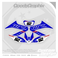 Striping Wr 155 superglossy - Decal wr 155 thick