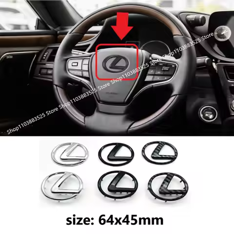Replace Style Steering Wheel Emblem Badge Sticker For Lexus F SPORT GS GX IS LS LX NX RX RX270 Ct200
