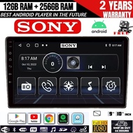 [8GB RAM+256GB ROM]QLED Sony Android Player 9"10" inch Quad Core Car Multimedia MP5 Player WIFI