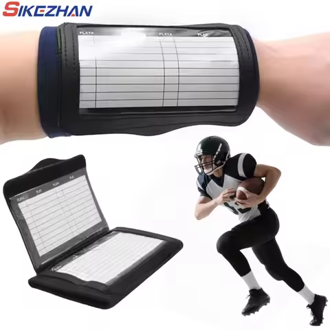 Football Training Tactics Clipboard Cover Wrist Sleeve Tactics Board for Players Wrist Map Holder Po