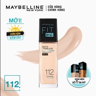 Kem Nền Maybeline Mịn Nhẹ Kiềm Dầu Fit Me Matte Poreless Foundation Chống Nắng SPF 22 +++ 30ml