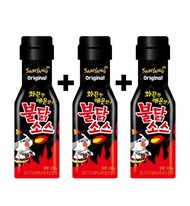 Samyang Buldak Artificial Spicy Hot Chicken Flavoured Sauce Original 200g x3 - Korean Food