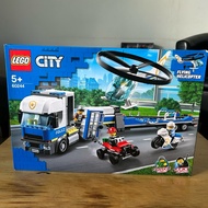 Lego City 60244 Police Helicopter Transport with Jail
