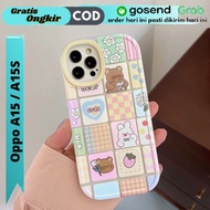 Case Oppo A15 A15S Casing Softcase Silikon Motif UCK