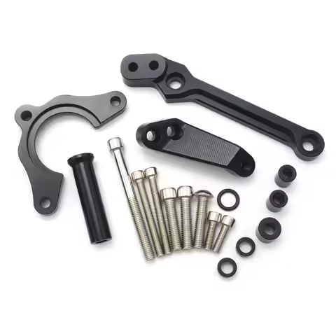 Motorcycle Steering Damper Bracket For Kawasaki Z900 Z 900 2017 2018 2019 2020 2021 Aluminum Stabili