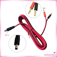 Time DC5 5 x 2 1mm Male to 4mm Banana Wire 14AWG for Lab Home Wiring