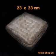 Bamboo Basket 23x23 cm