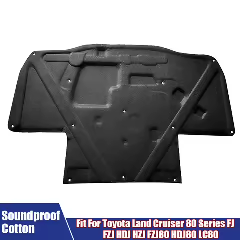 Car Accessories Engine Soundproof Heat Insulation Cotton Fit For Toyota Land Cruiser 80 Series FJ FZ