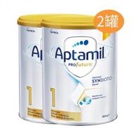 Aptamil - 愛他美（Aptamil）澳洲白金版嬰兒配方奶粉1段(0-6月)900gx2罐 新西蘭原裝進口